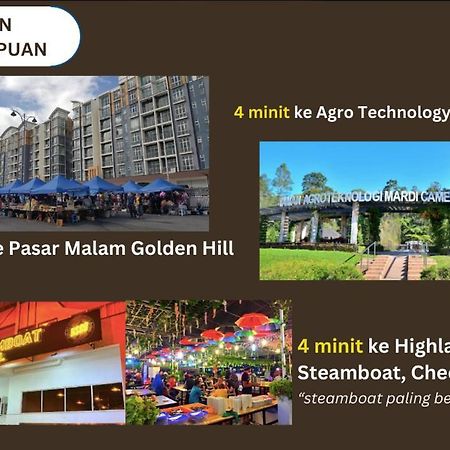 Homestay Cinta Furqan 1 - Apartment Cameron Highland Танах-Рата Екстер'єр фото